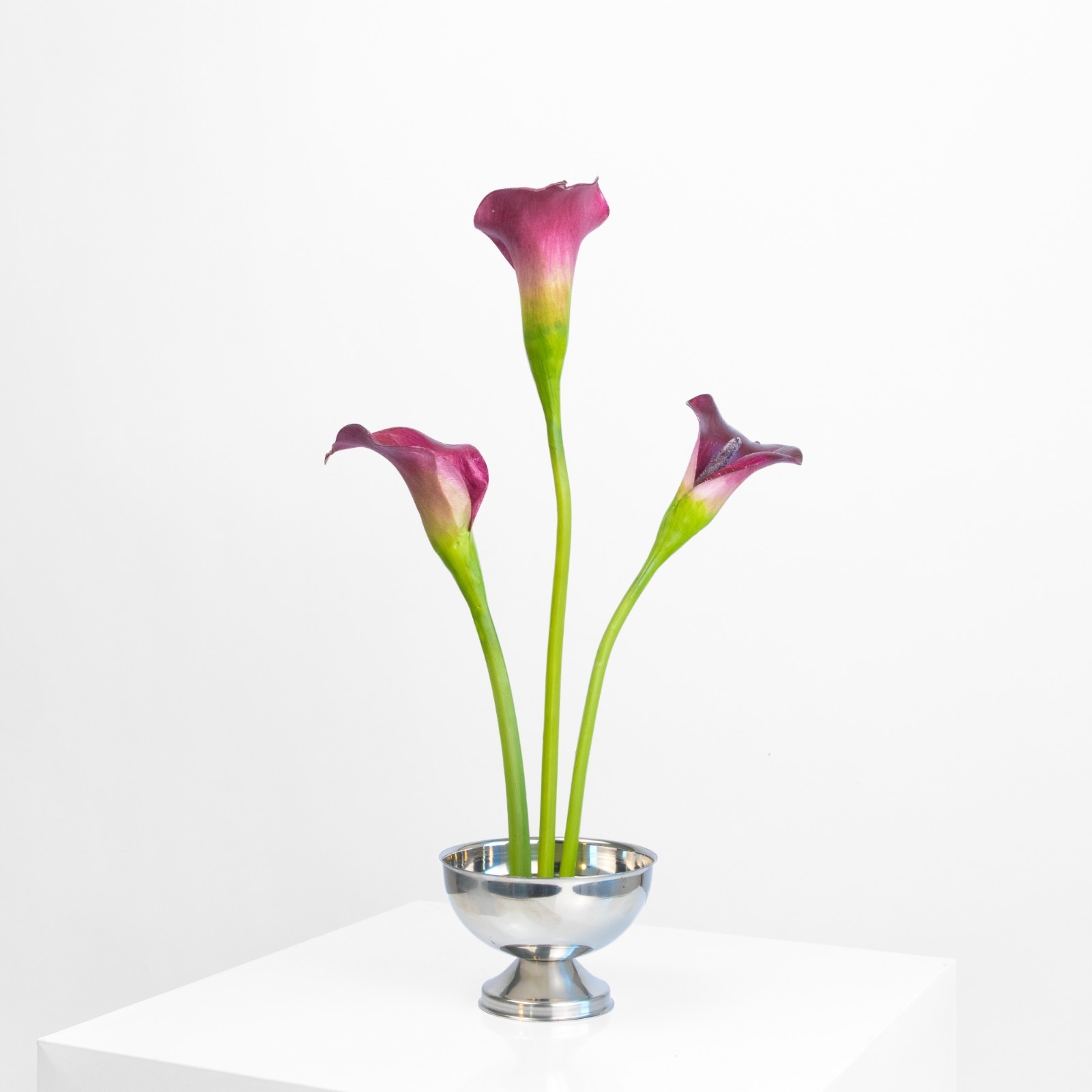 Burgundy Calla Lily Arrangement — thumbnail 3 of 4
